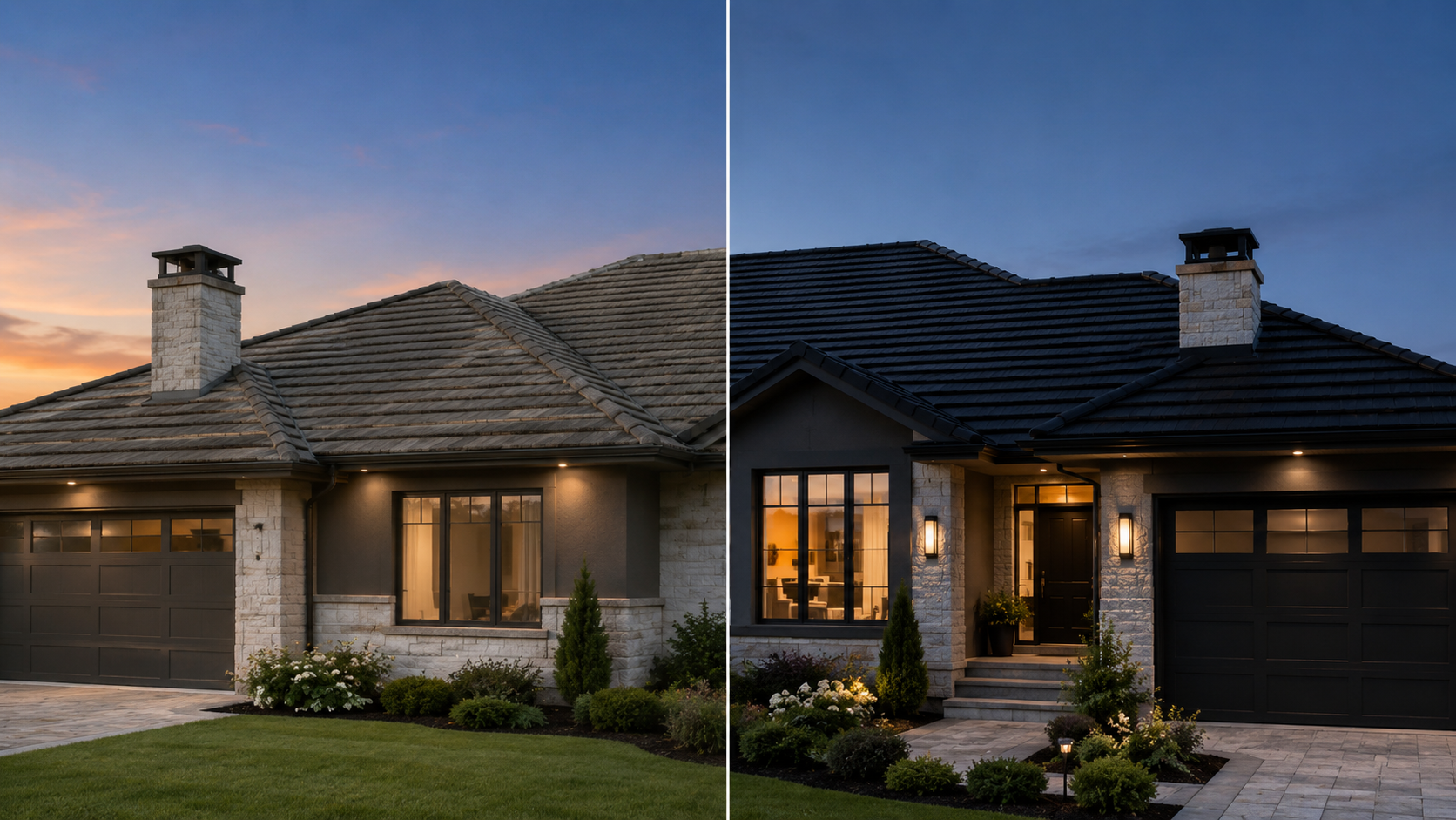 Completed roof plumbing and gutter replacement project in Bendigo